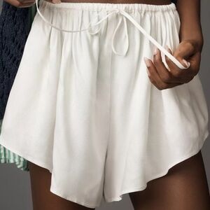 💌 Anthropologie Maeve Silky Chemisette Shorts  | Bridal Pajamas |